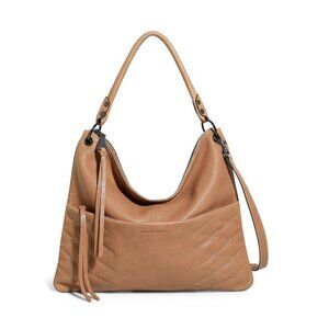 Aimee Kestenberg Convertible Leather Shoulder Bag Vachetta A640406